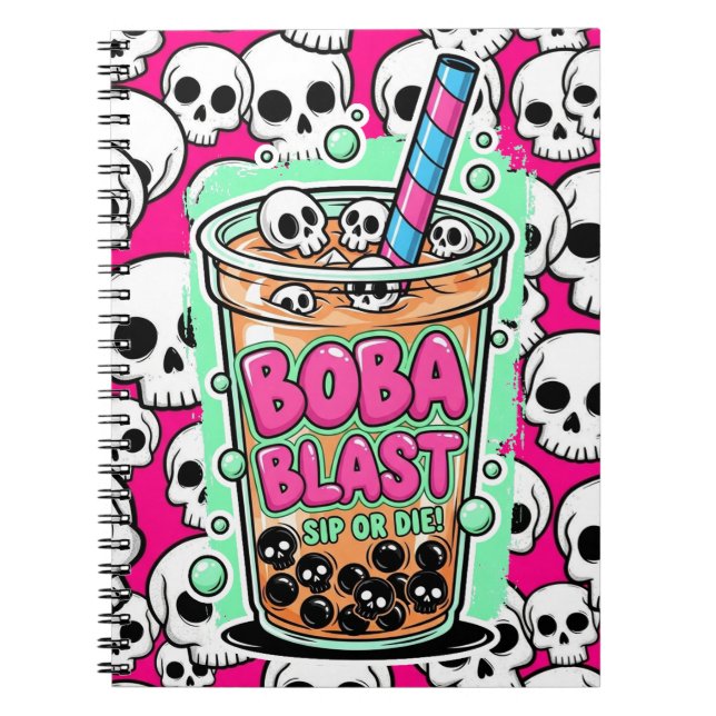 Carnet Boba Blast – Bois ou Meurs !  (Devant)