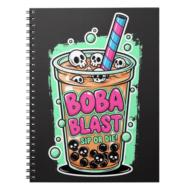 Carnet Boba Blast – Bois ou Meurs !  (Devant)