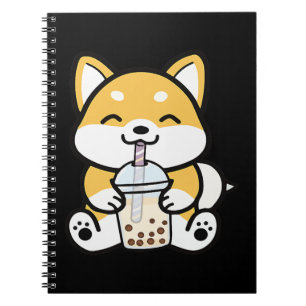 Carnet Boba Corgi, Corgi Boba, Boba Shiba, Shiba, Corgi