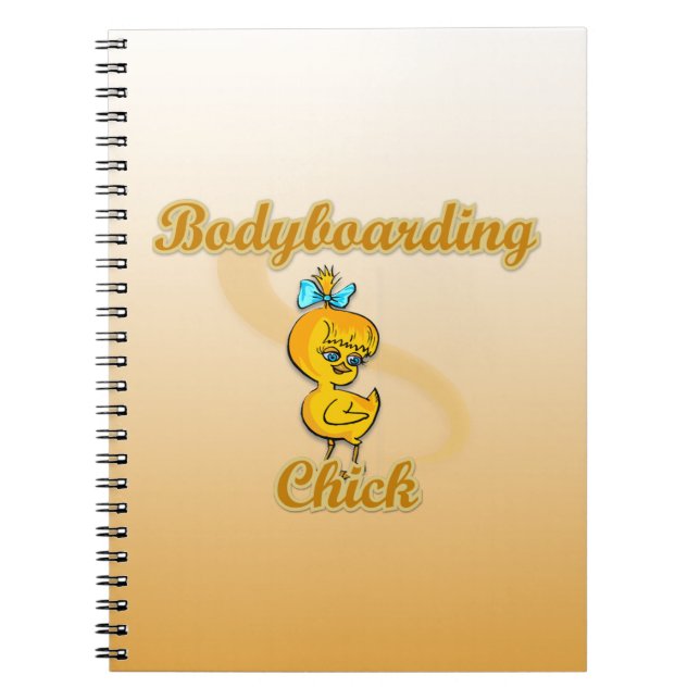 Carnet Bodyboard Chick (Devant)