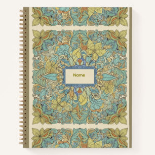 Carnet Bohème Mandala Intriqué & Papillon Couverture Rigi