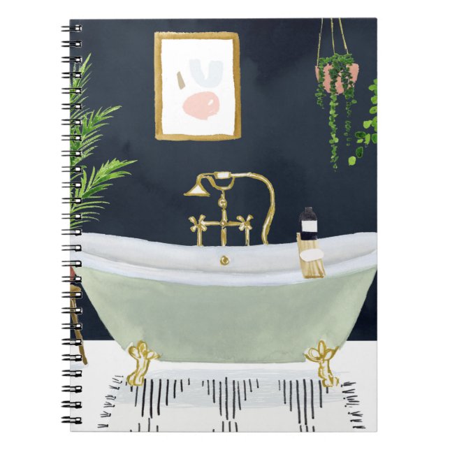 Carnet Boho Bath I (Devant)