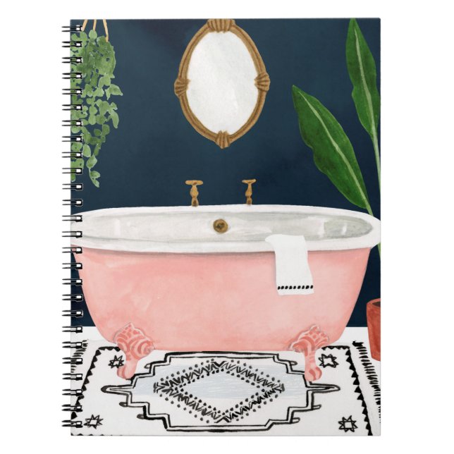 Carnet Boho Bath II (Devant)