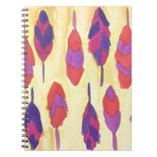 Carnet Boho Feathers