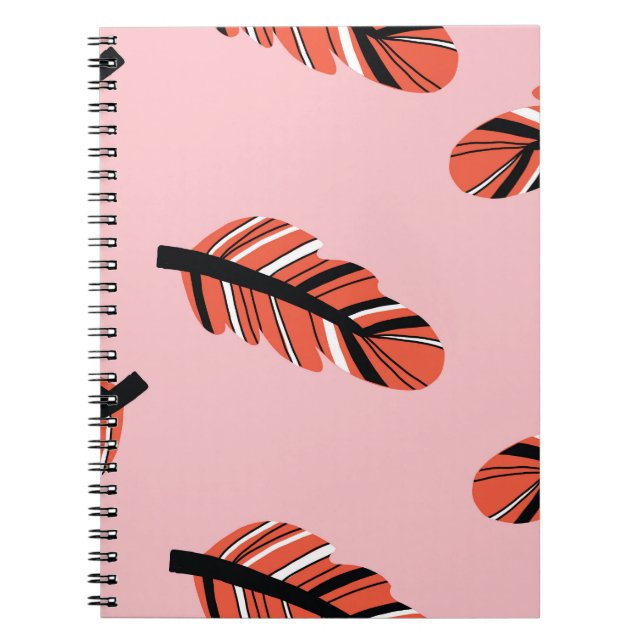Carnet Boho Feathers : Répéter Vintage. (Devant)