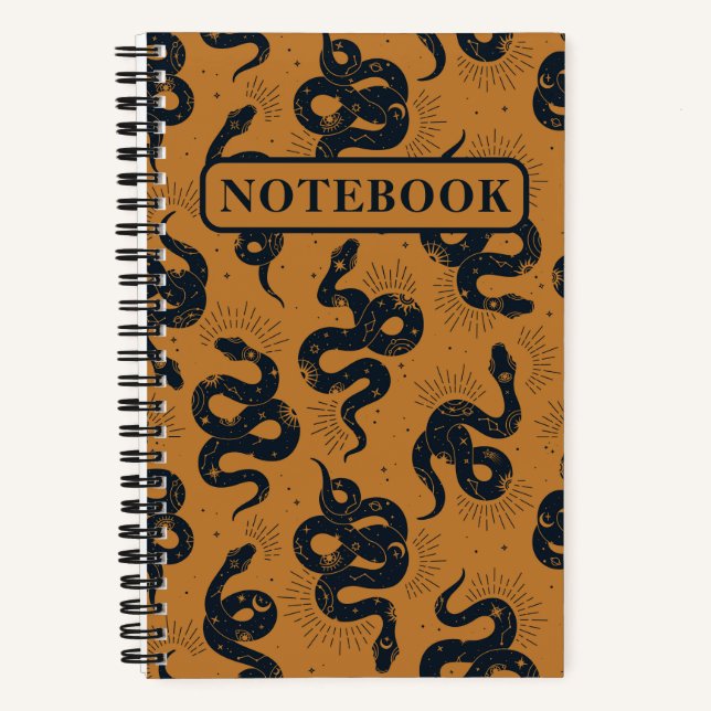 Carnet Boho Snakes Joli (Recto)