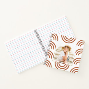 Carnet Boho Terracotta Rainbow Photo