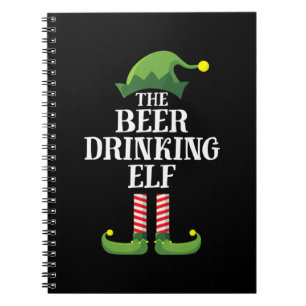 Carnet Boire de la bière Noël Anniversaire