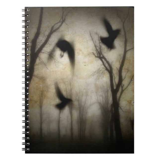 Carnet Bois Crows (Devant)