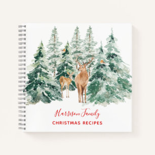 Carnet Bois d'hiver Famille de recettes