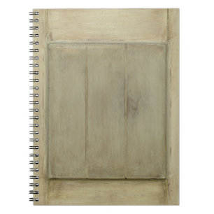 Carnet Bois peint rustique