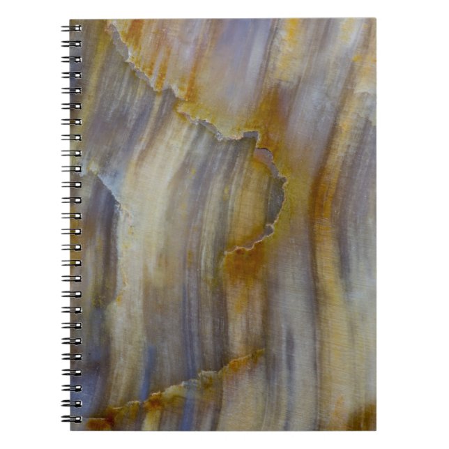 Carnet Bois pétrifié ondulé (Devant)