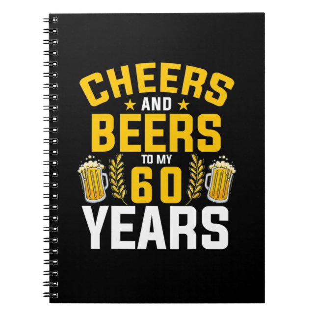 Carnet Boisson De Bières Bravo Et Bières À Mon 60 Ans De  (Devant)