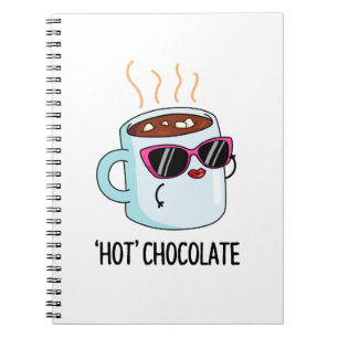 Carnet Boisson Drôle de Chocolat Chaud Pun