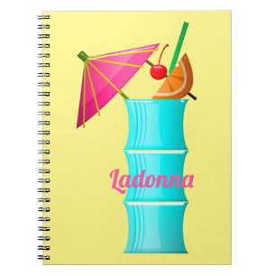 Carnet Boisson tropicale boisson colorée été cocktail haw
