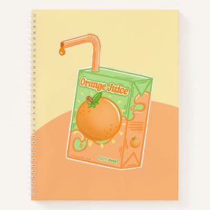 Carnet Boîte à jus d'orange