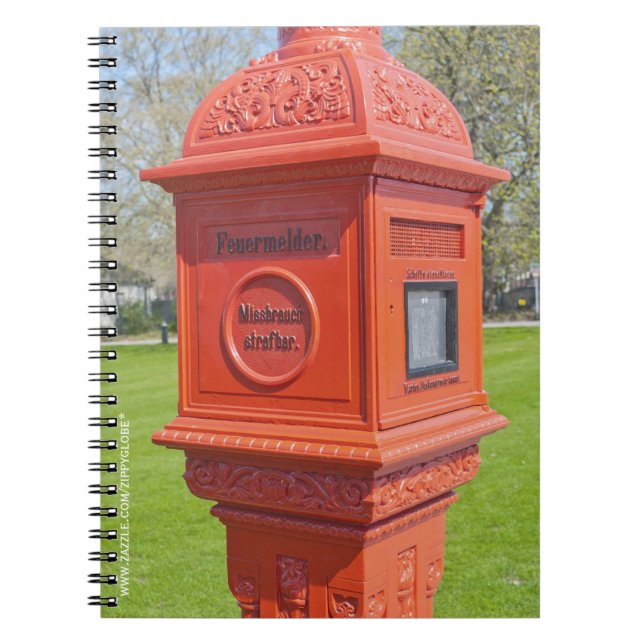 Carnet Boîte d'alarme incendie (Devant)