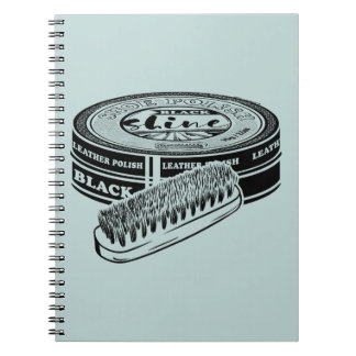 Carnet Boite de cirage à chaussures noires