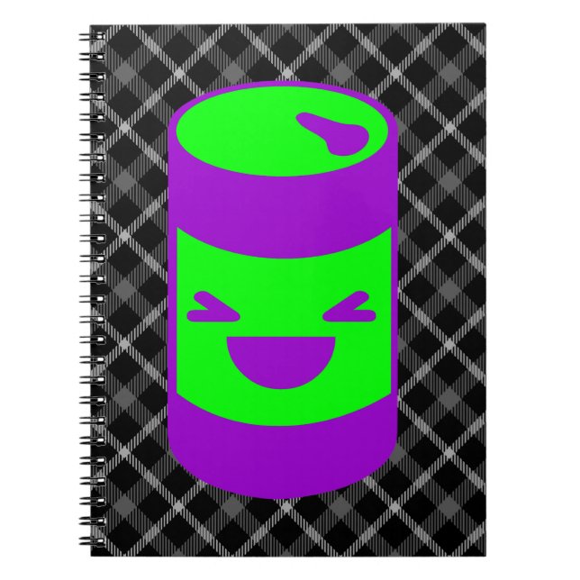 Carnet Boîte de soda pop Rave Kawaii (Devant)