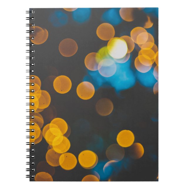 Carnet Bokeh photographie papier peint numérique (Devant)