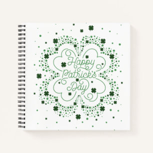 Carnet Bon ordinateur portable St. Patrick's Day Sq