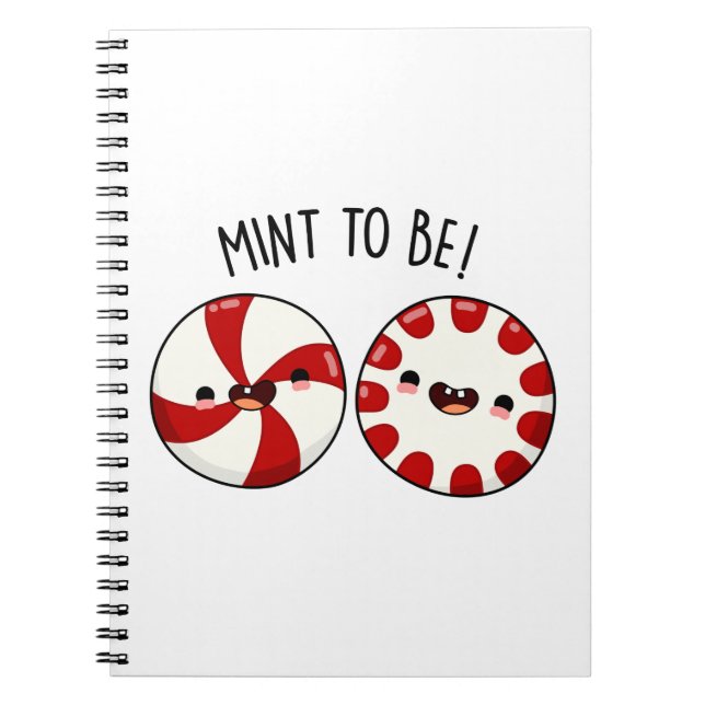 Carnet Bonbon Menthe Pour Être Drôle Pun Sucré (Devant)