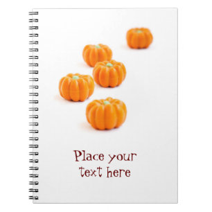 Carnet Bonbons citrouilles d'Halloween
