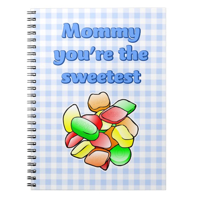 Carnet Bonbons colorés au vin (Devant)