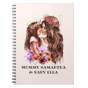 Carnet Bond adorable maman et fille (6)