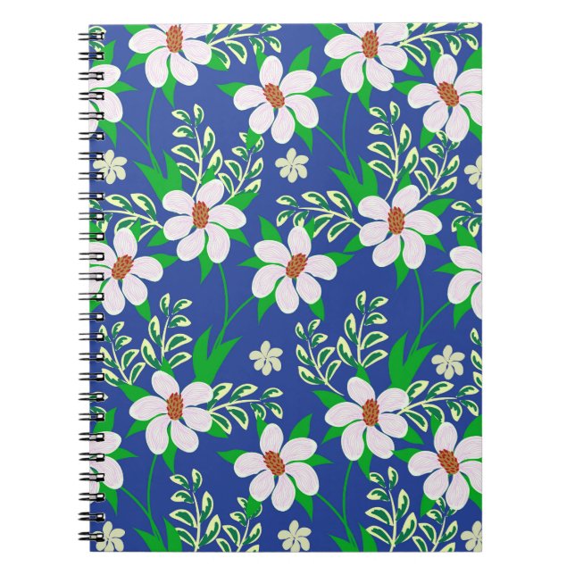 Carnet Bonheur de mariage : Fond d'invitation floral (Devant)