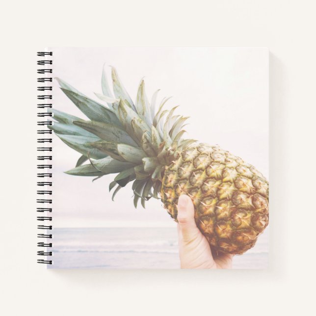 Carnet Bonjour ananas (Devant)