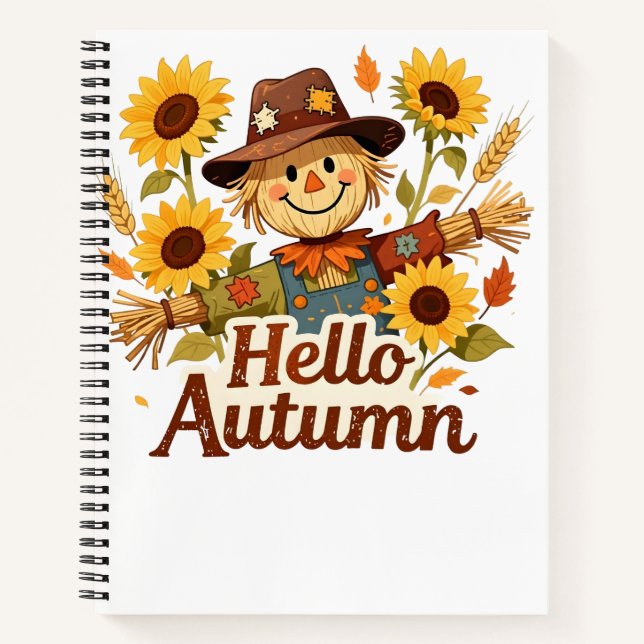 Carnet Bonjour Automne (Devant)
