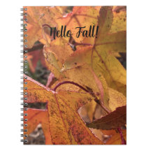 Carnet "Bonjour l'automne !"
