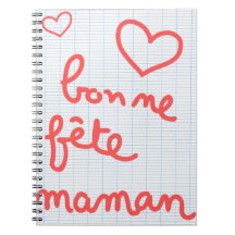 Carnet Bonne fête maman