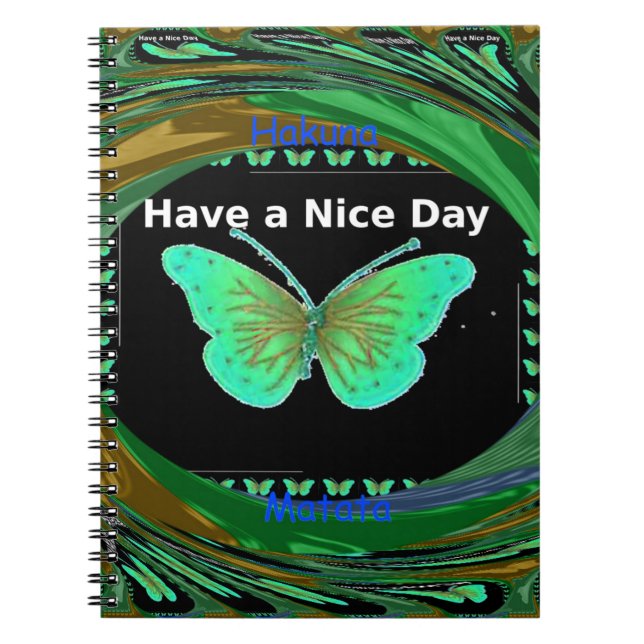 Carnet Bonne journée et meilleure nuit papillon.png (Devant)