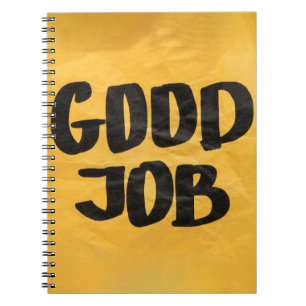 Carnet Bonne reconnaissance du travail Louange positive p