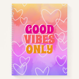 Carnet Bonne Vibration Seulement