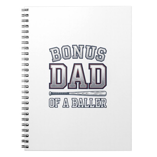 Carnet Bonus Dad of a Baller Vintage Sports Shirt Design_ (Devant)