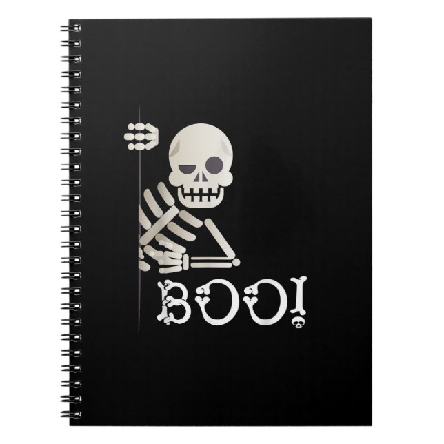 Carnet Boo ! Cute Masquer Peekaboo Effrayant Enfants Hall (Devant)