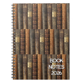 Carnet Book Tracker Notes 2026