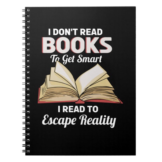 Carnet Bookworm Read Books (Devant)