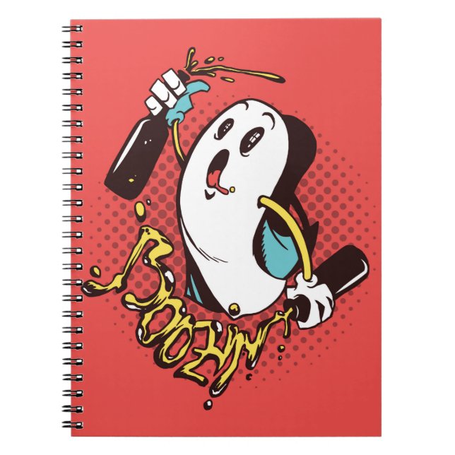 Carnet Boozin Ghost (Devant)