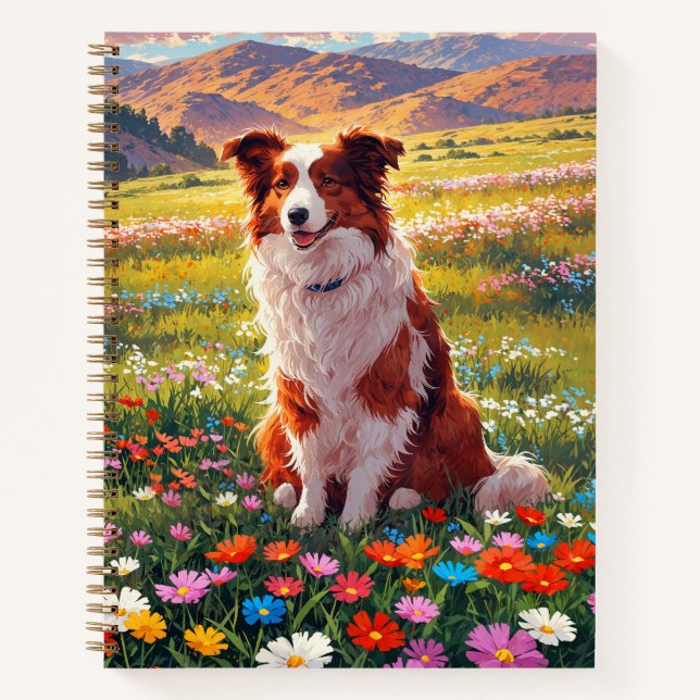 Carnet Border Collie Shepherd Dog (Devant)