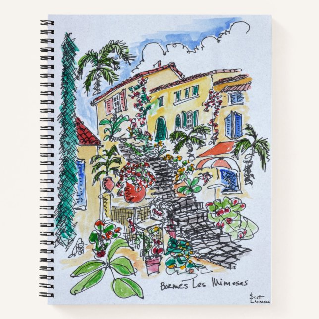 Carnet Bormes-les-Mimosas | Provence-alpes-cote d'azur (Devant)