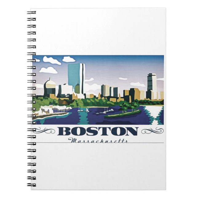 Carnet Boston, Massachusetts (Devant)