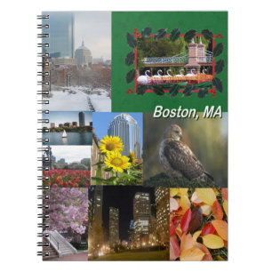 Carnet Boston, Massachusetts Photo Collage
