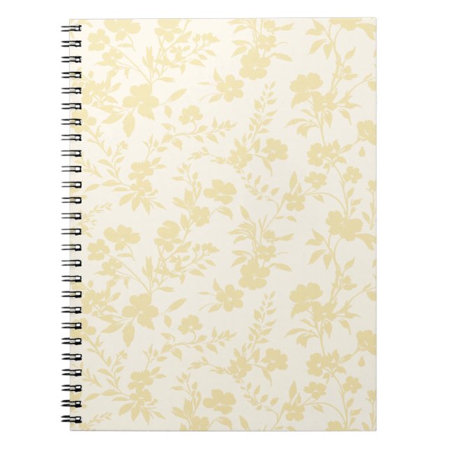 Carnet Botanical Garden Buttercream - Neutral (Devant)