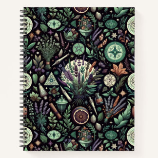 Carnet Botanique enchantée : Herbes magiques et artisanat
