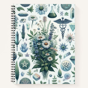 Carnet Botanique enchantée : Herbes magiques et artisanat