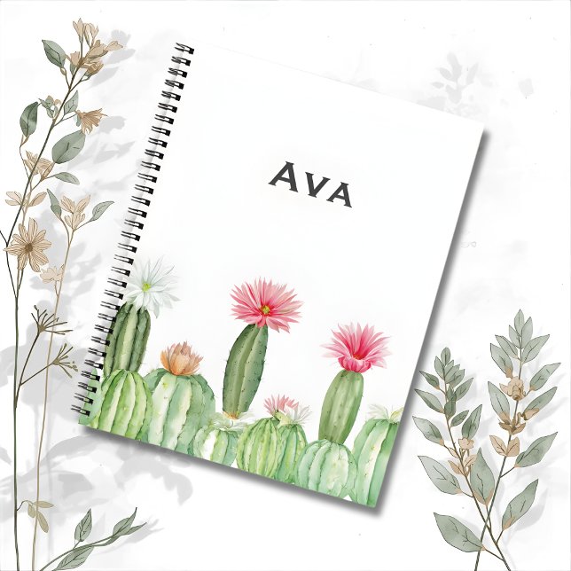 Carnet Botanique – Jardin de Cactus en Fleurs 🌵 (Créateur téléchargé)